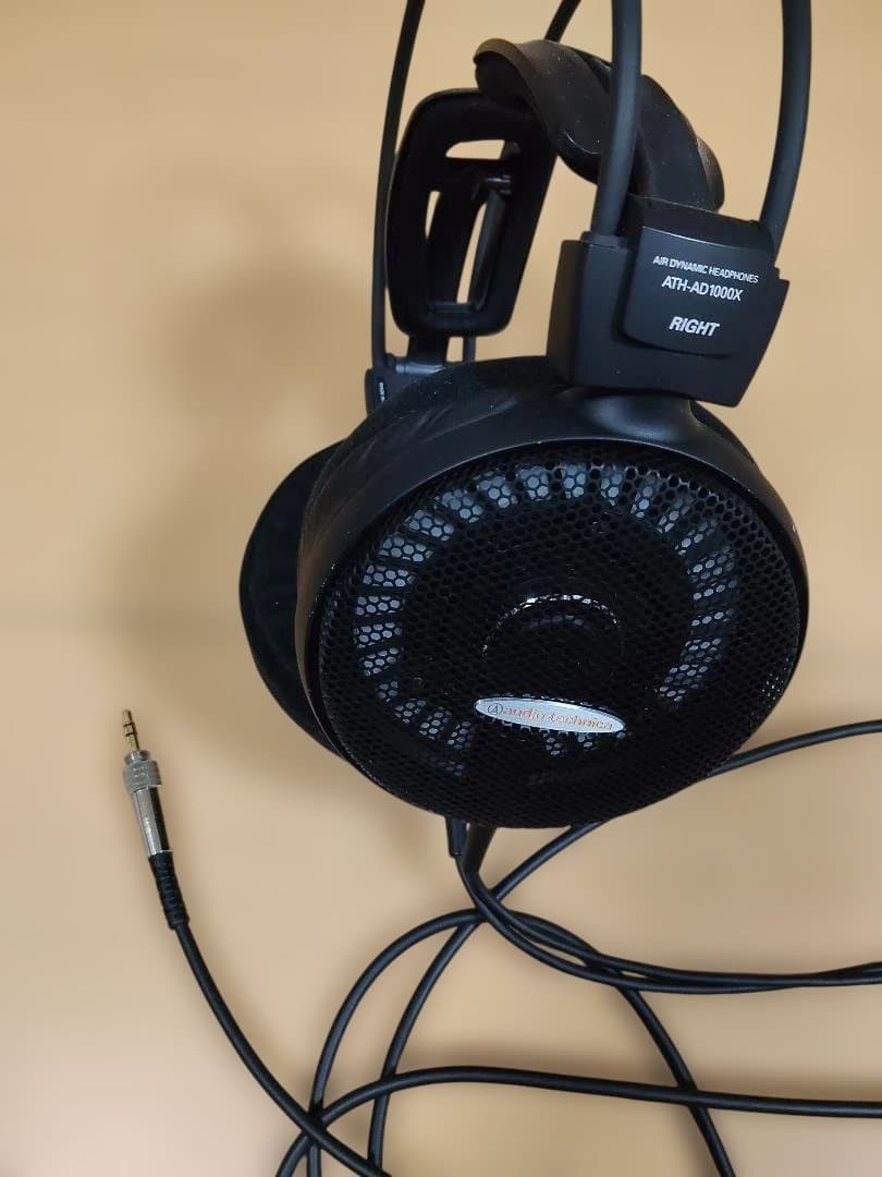 audio-technica　開放型ヘッドホン　ATH-AD1000X　難有り