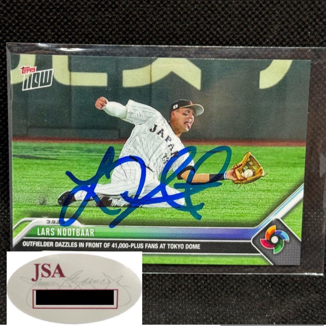 Topps Now WBC 日本代表 ヌートバー 直筆サイン JSAホログラム