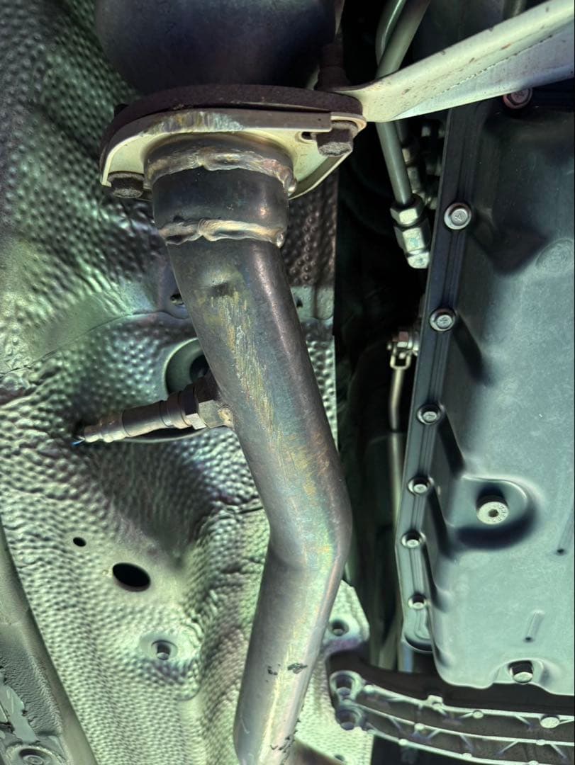 30セルシオ後期フロントストレートマフラー