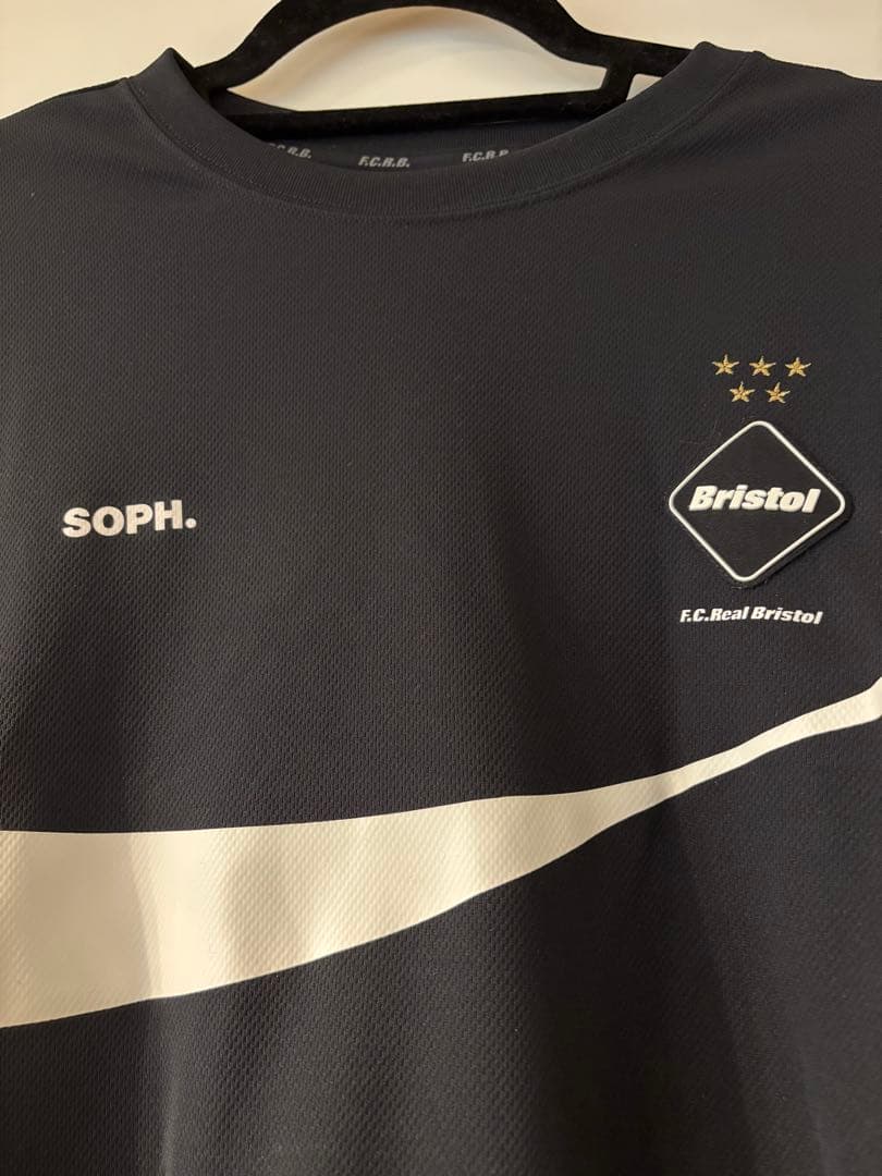 F.C.R.B. エフシーアールビーコカコーラ ロングスリーブ ツアーロンT