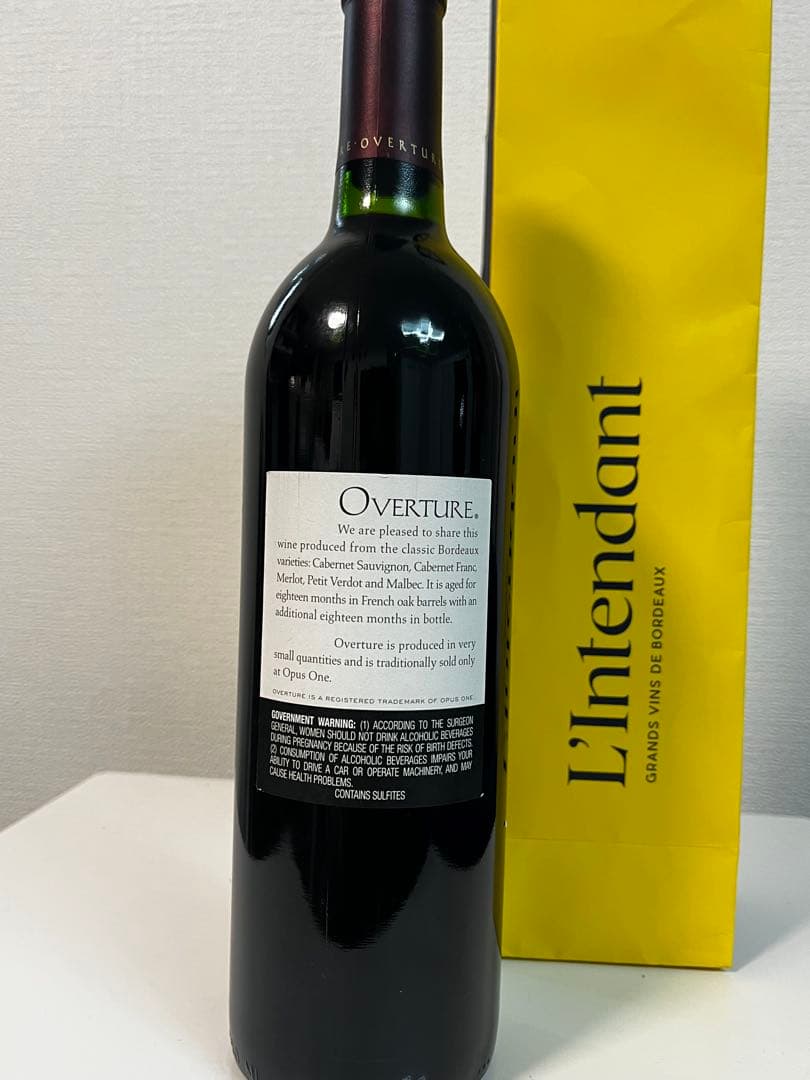 新品未開封　オーパスワンOVERTURE 赤ワイン