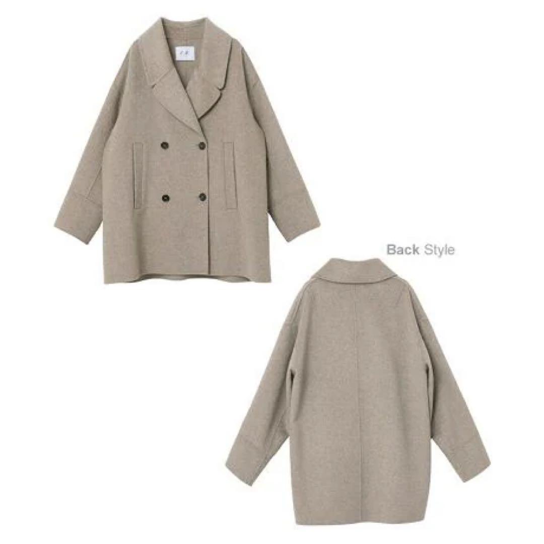 エバーネイビー　ウールリバーPコートM