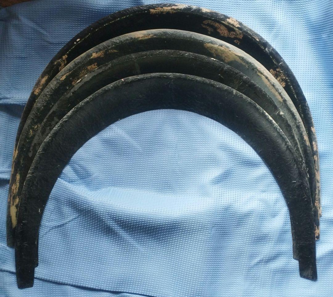 FRP製 汎用 オーバーフェンダー 4枚セット 送料無料