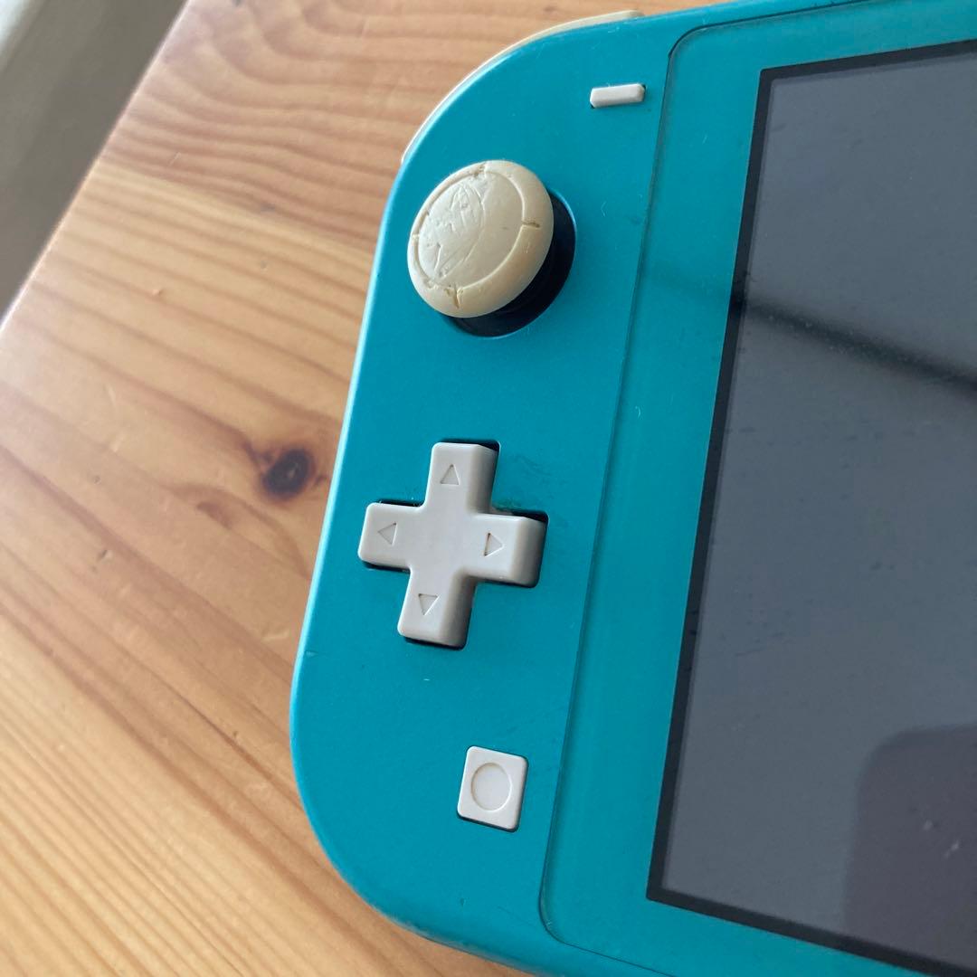 任天堂　スイッチライト ターコイズ　難あり