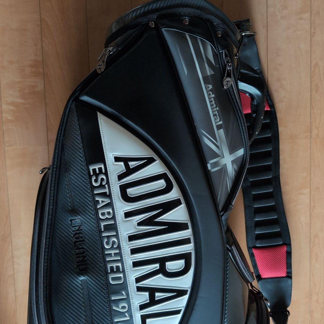 ADMRIAL ブラック ゴルフバッグ