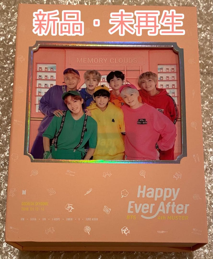 BTS 4TH MUSTER Happy Ever After ハピエバ DVD