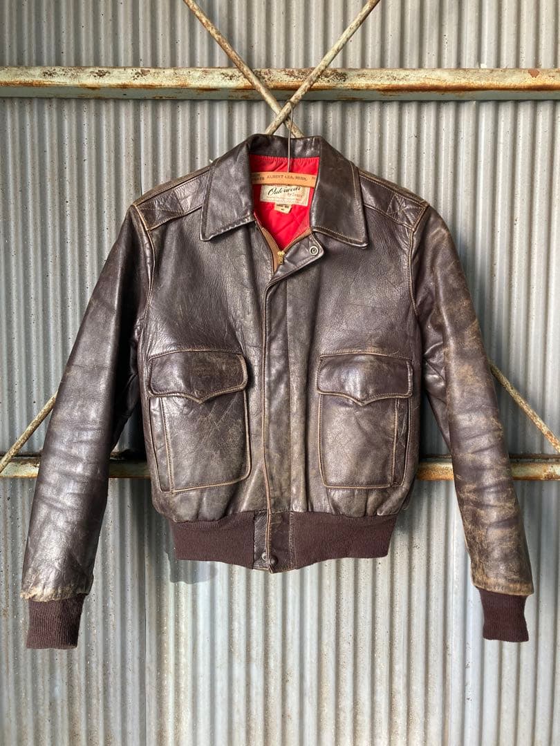 60sヘラクレスA-2レザージャケット シアーズ ホースハイド
