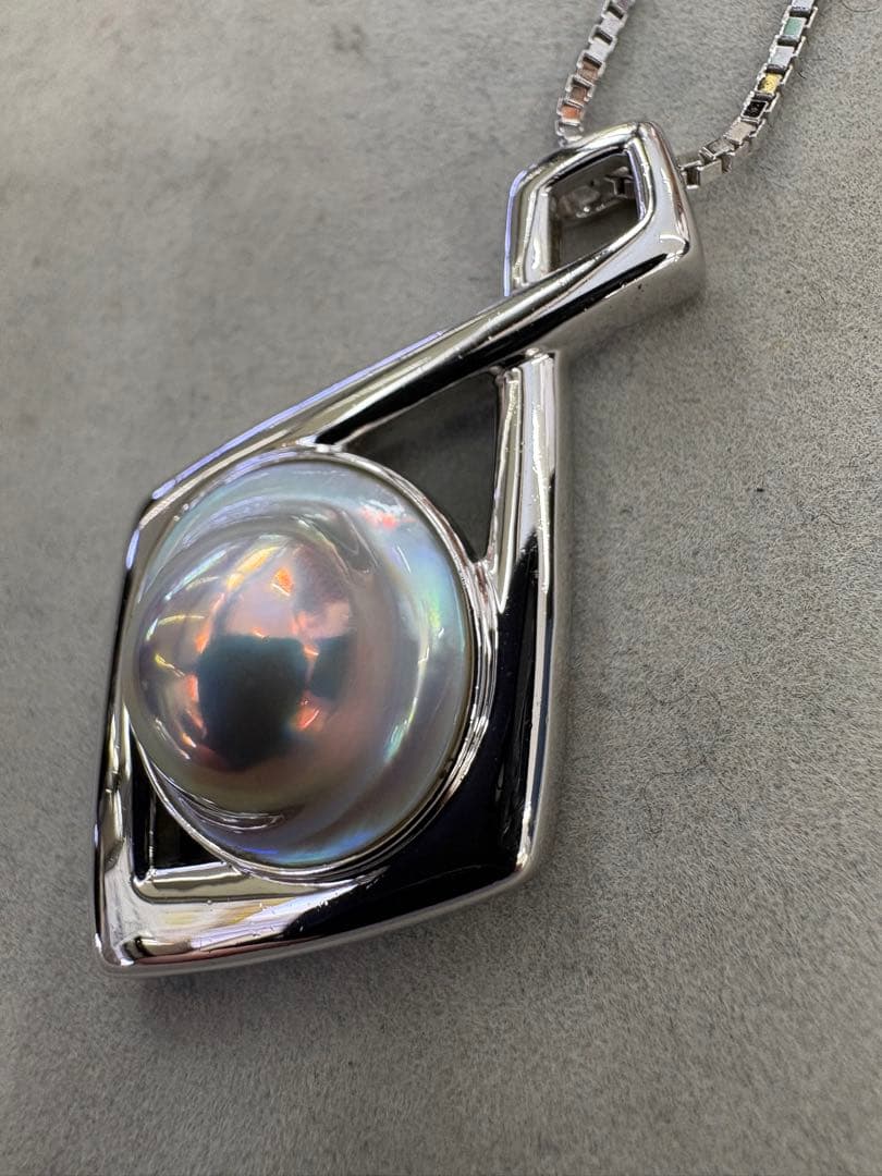 TASAKI タサキ マベパール ペンダント ネックレス