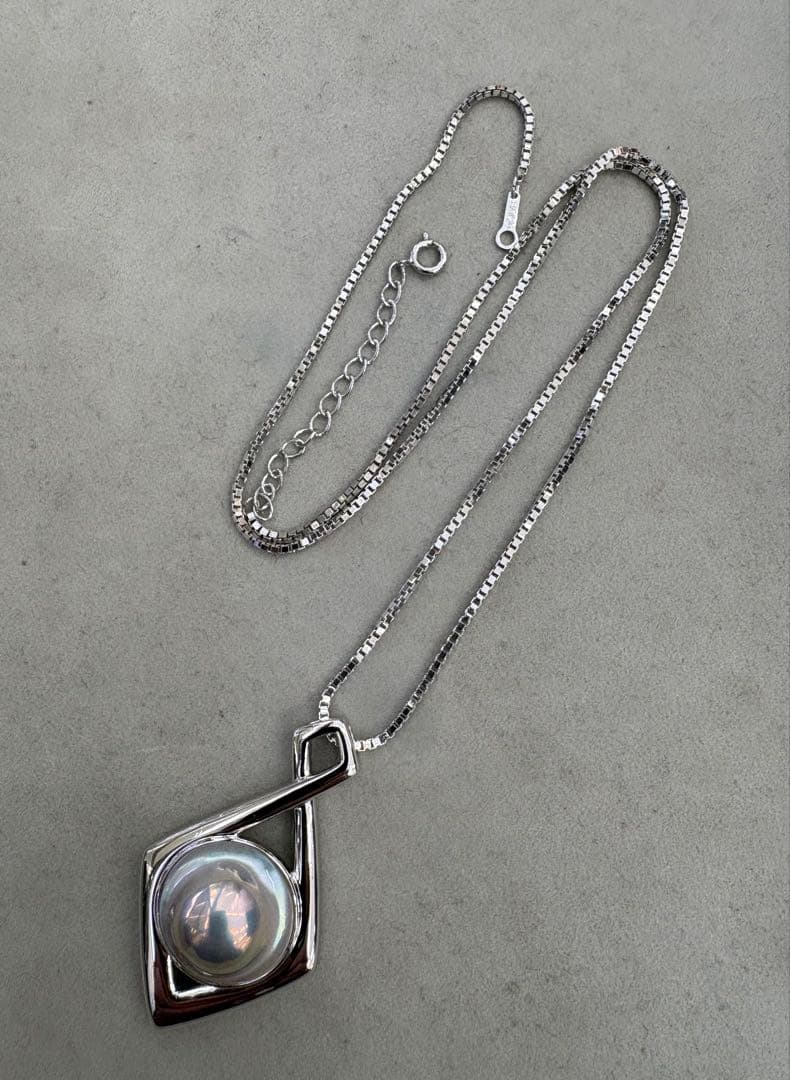 TASAKI タサキ マベパール ペンダント ネックレス