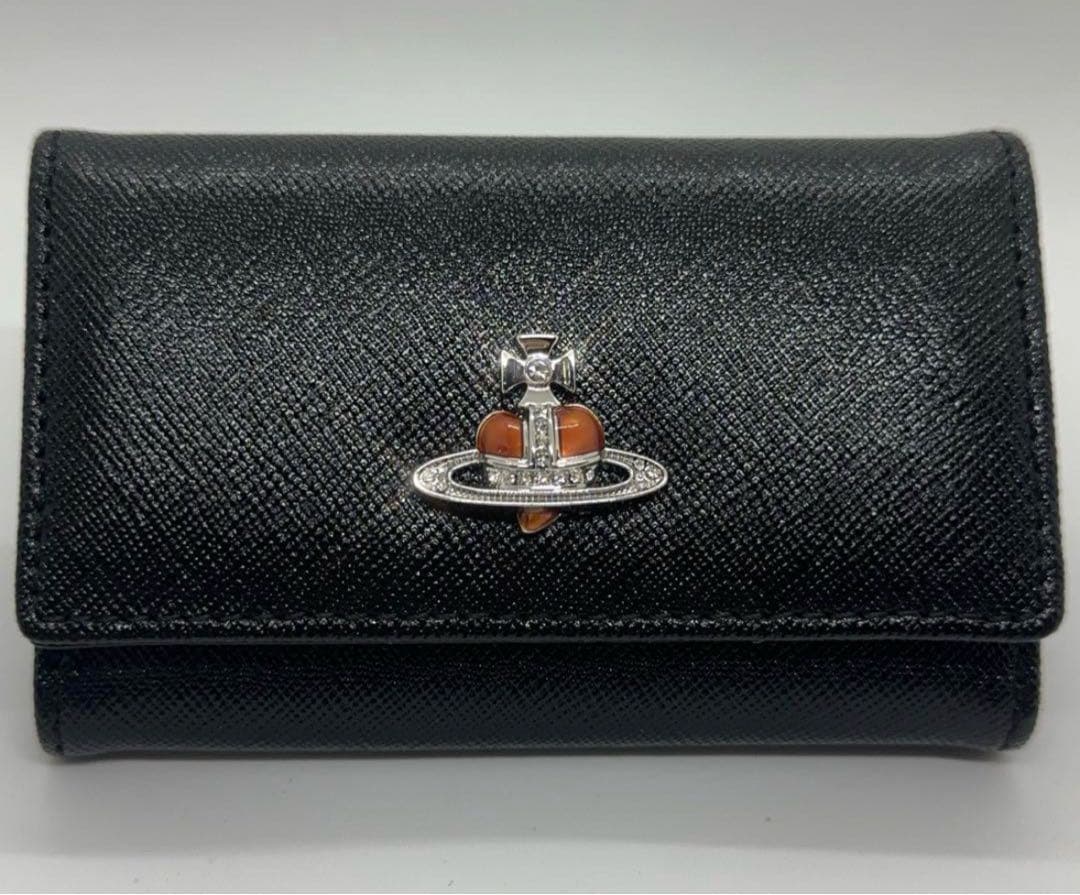 ヴィヴィアンウエストウッド　ディアマンテ4連キーケース ハートオーブ　新品