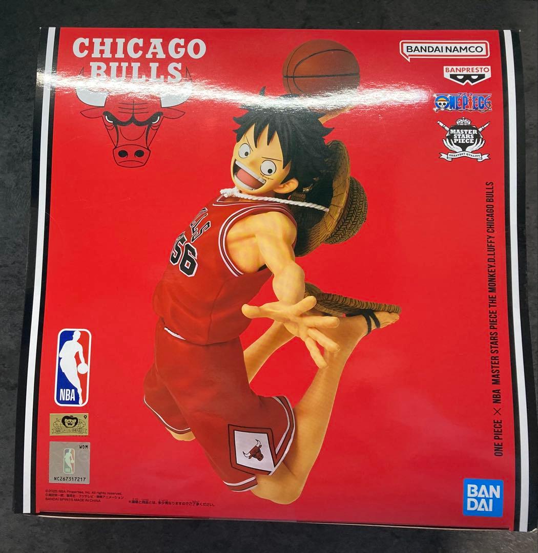 ONE PIECE NBA CHICAGO BULLS ブルズ ルフィ