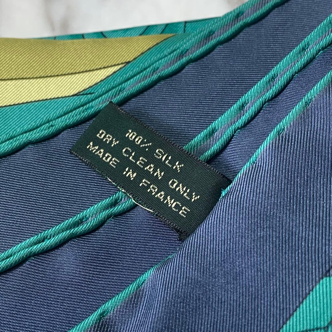 希少 ROLEX スカーフ 大判 フランス製 シルク100% 非売品 美品 王冠