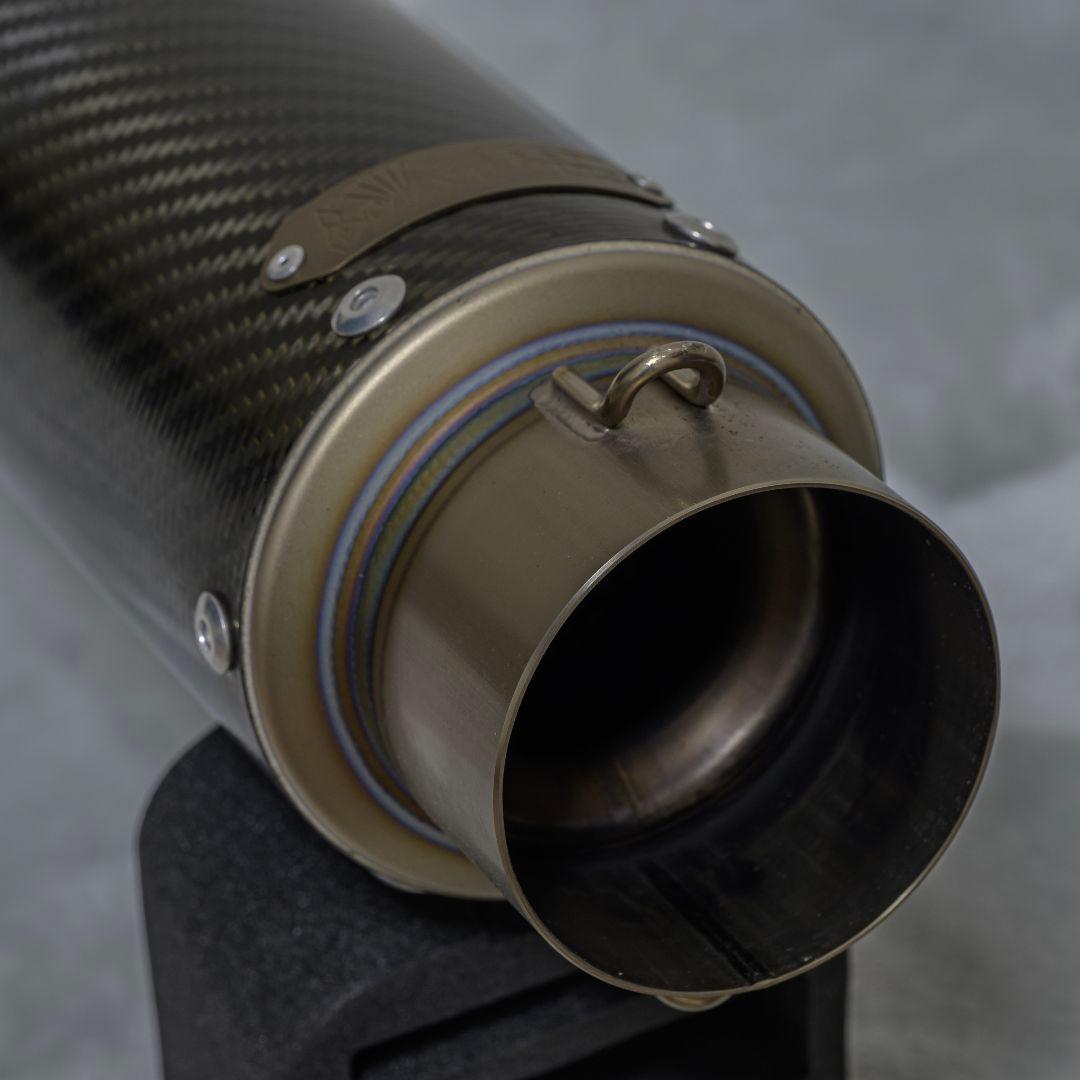 Mv83【カーボン／ヒートエンド】汎用サイレンサー 300mm