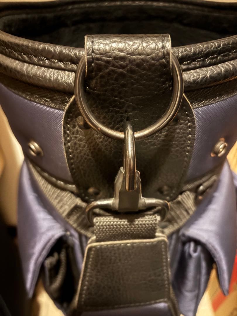 PEARLY GATES パーリーゲイツ ゴルフバッグ キャディバッグ ネイビー