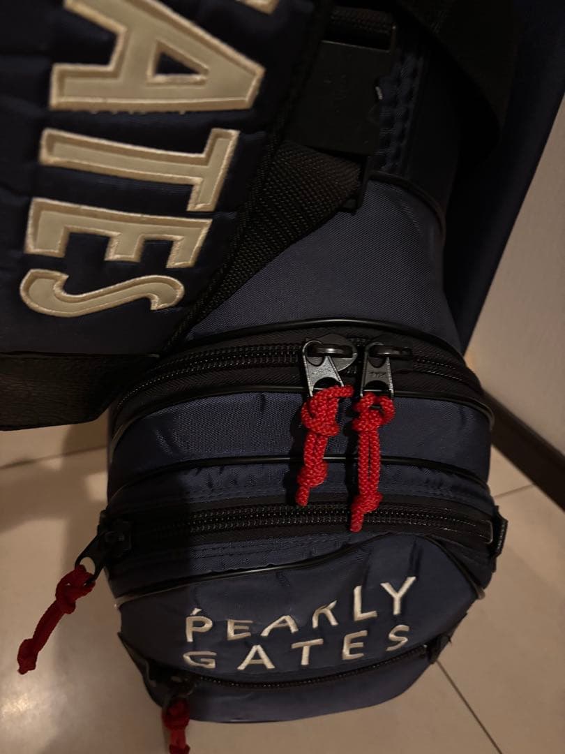 PEARLY GATES パーリーゲイツ ゴルフバッグ キャディバッグ ネイビー