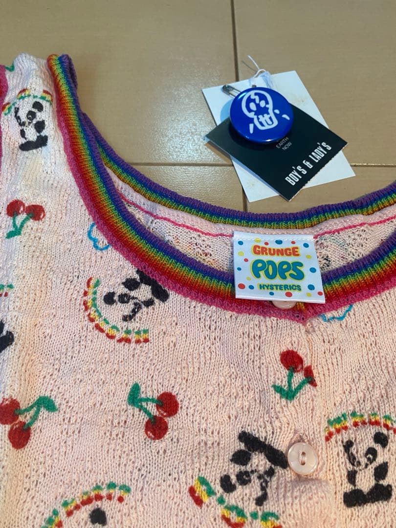 未使用　初期　ヒステリックグラマー パンダ柄　セットアップ　タンクトップY2K