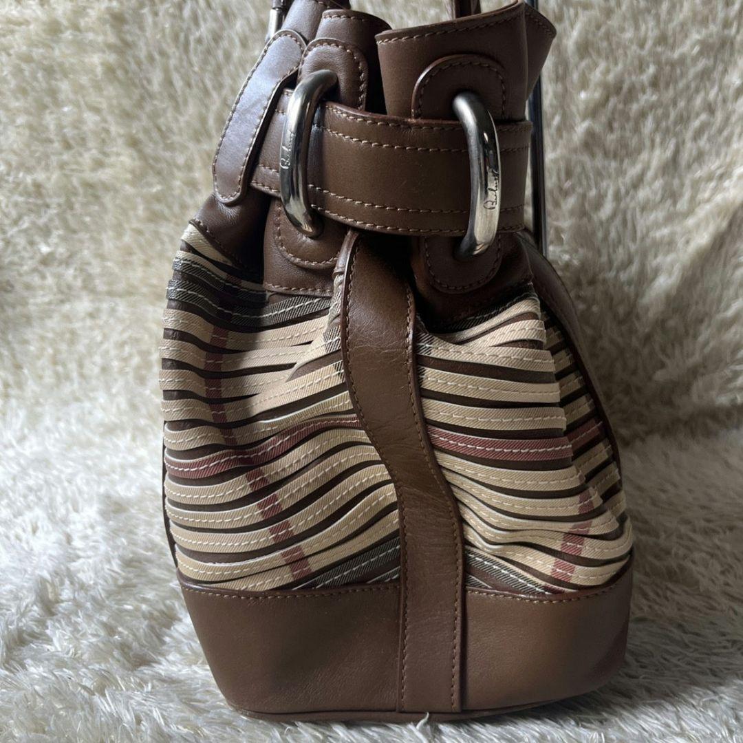 希少　バーバリー　プローサム　トートバッグ　ノバチェック