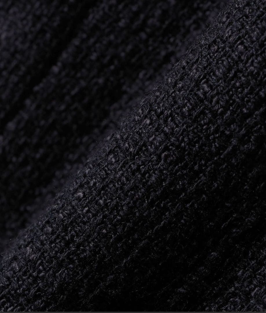 ships ツイードロングジレ