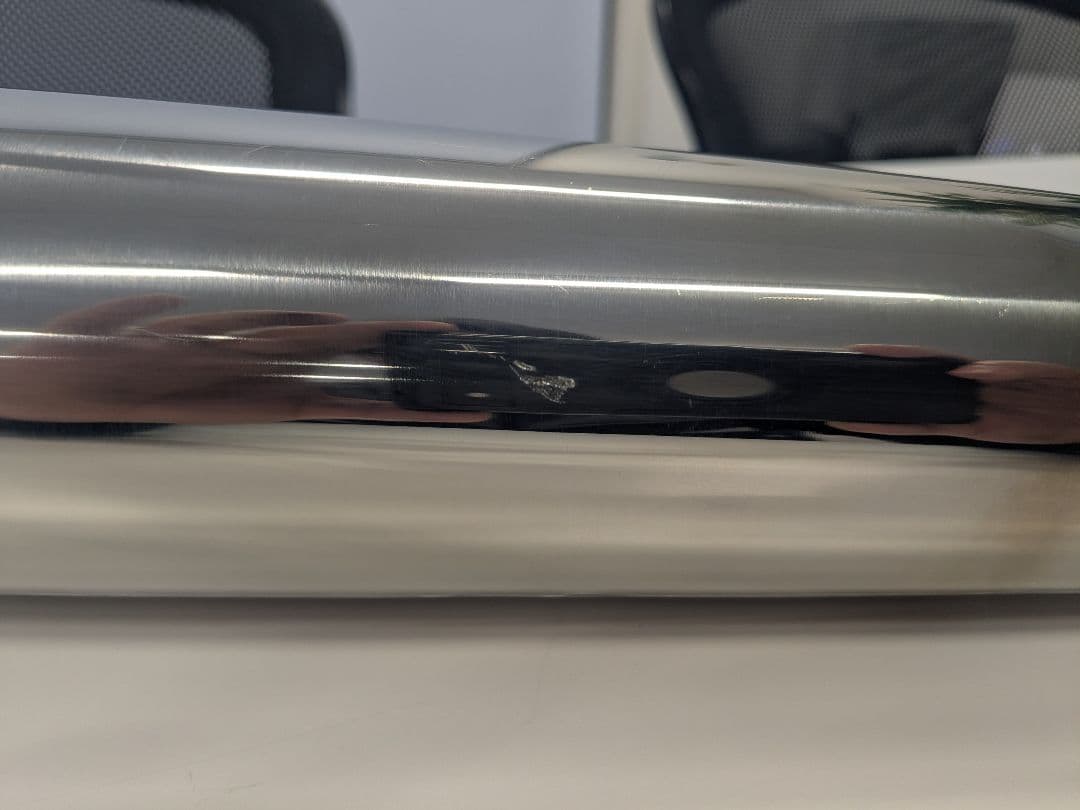 SR400 シムズクラフト　トラディショナルメガホンマフラー