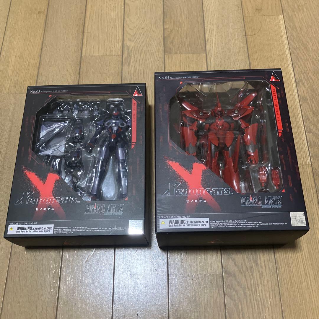 ゼノギアス　ブリングアーツ　フィギュア２体