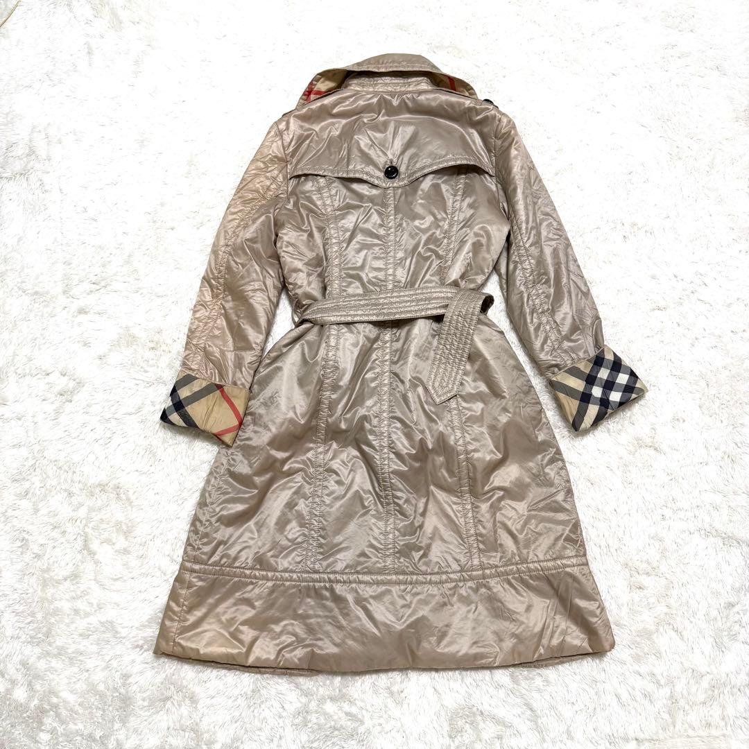 BURBERRY バーバリーロンドン ダウンコート トレンチコート　ノバチェック