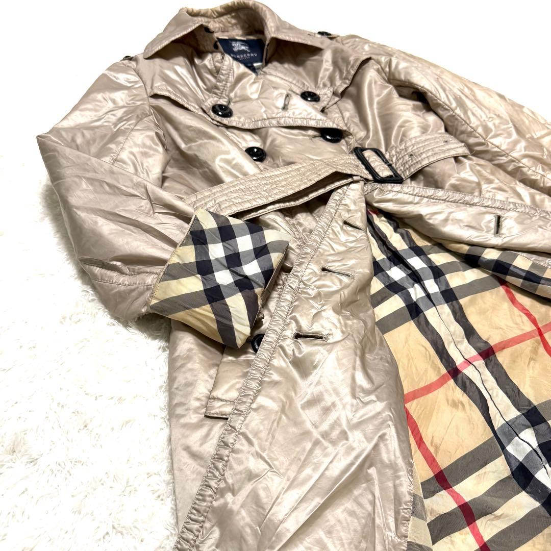 BURBERRY バーバリーロンドン ダウンコート トレンチコート　ノバチェック