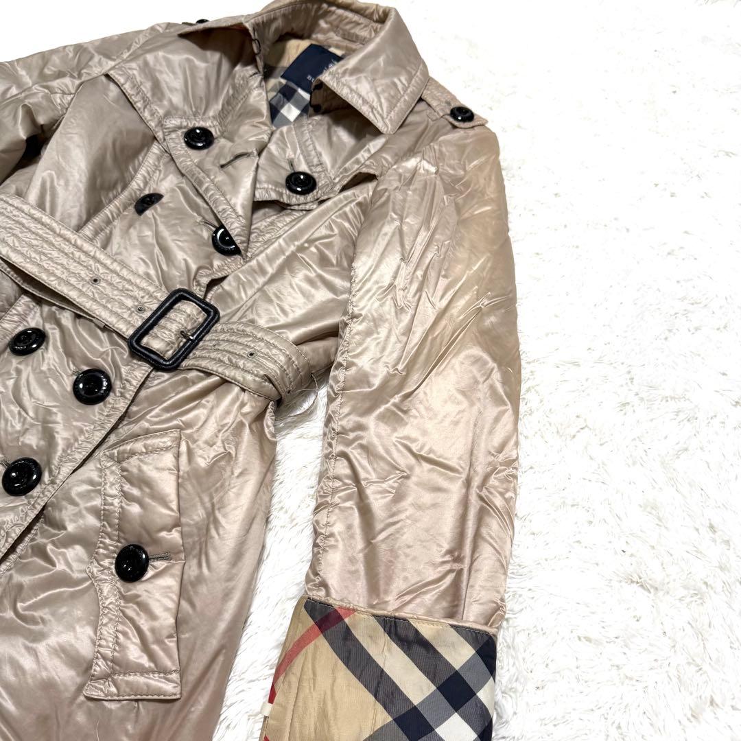 BURBERRY バーバリーロンドン ダウンコート トレンチコート　ノバチェック