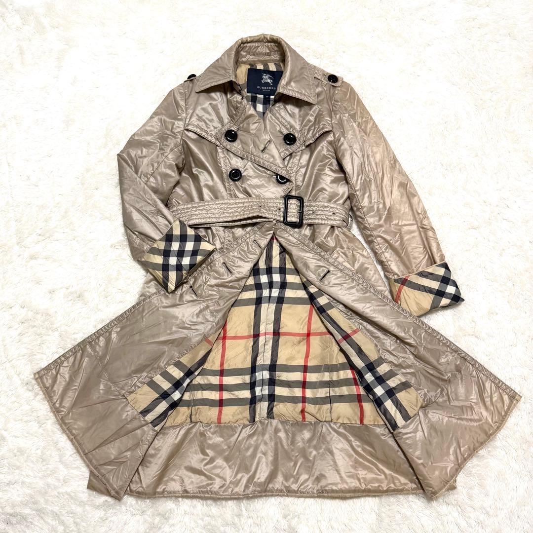 BURBERRY バーバリーロンドン ダウンコート トレンチコート　ノバチェック