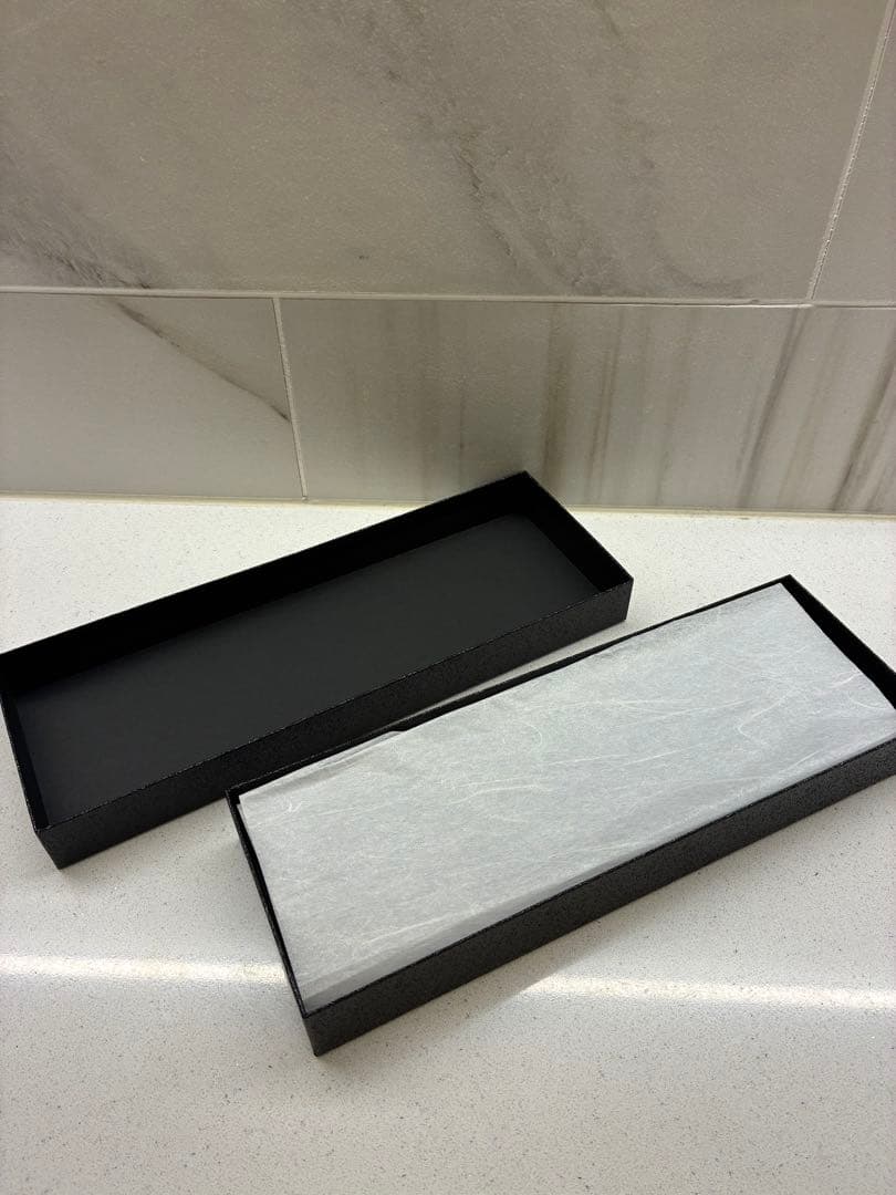 KUSKA ブルー 青 ネクタイ ギフトボックス付き 未使用 新品 シルク 人気