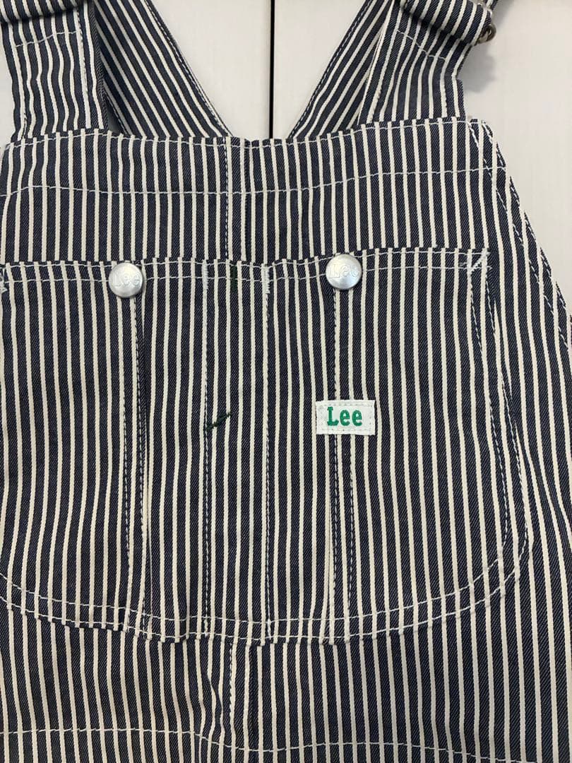 【未使用】Lee ゴルフ　ストライプ オーバーオール　スカート