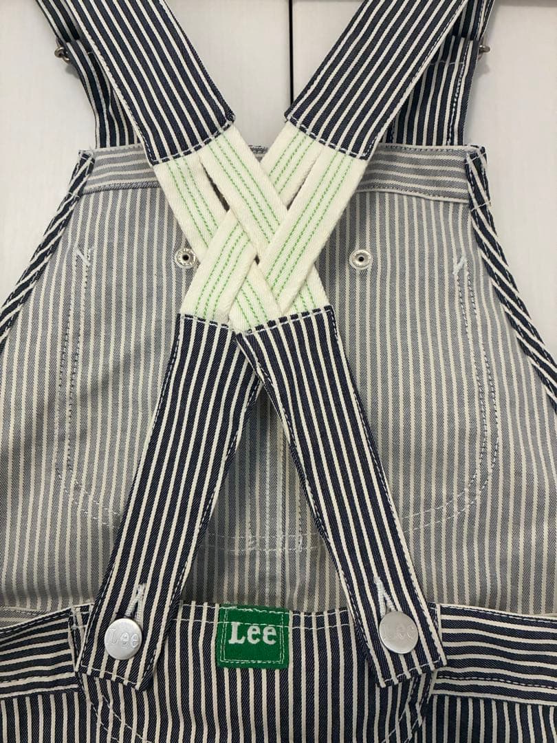 【未使用】Lee ゴルフ　ストライプ オーバーオール　スカート