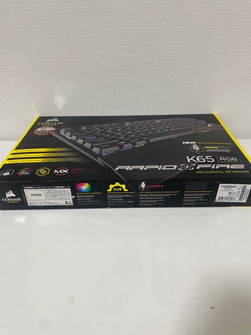 新品未開封　CORSAIR K65 RAPIDFIRE コンパクトメカニカル