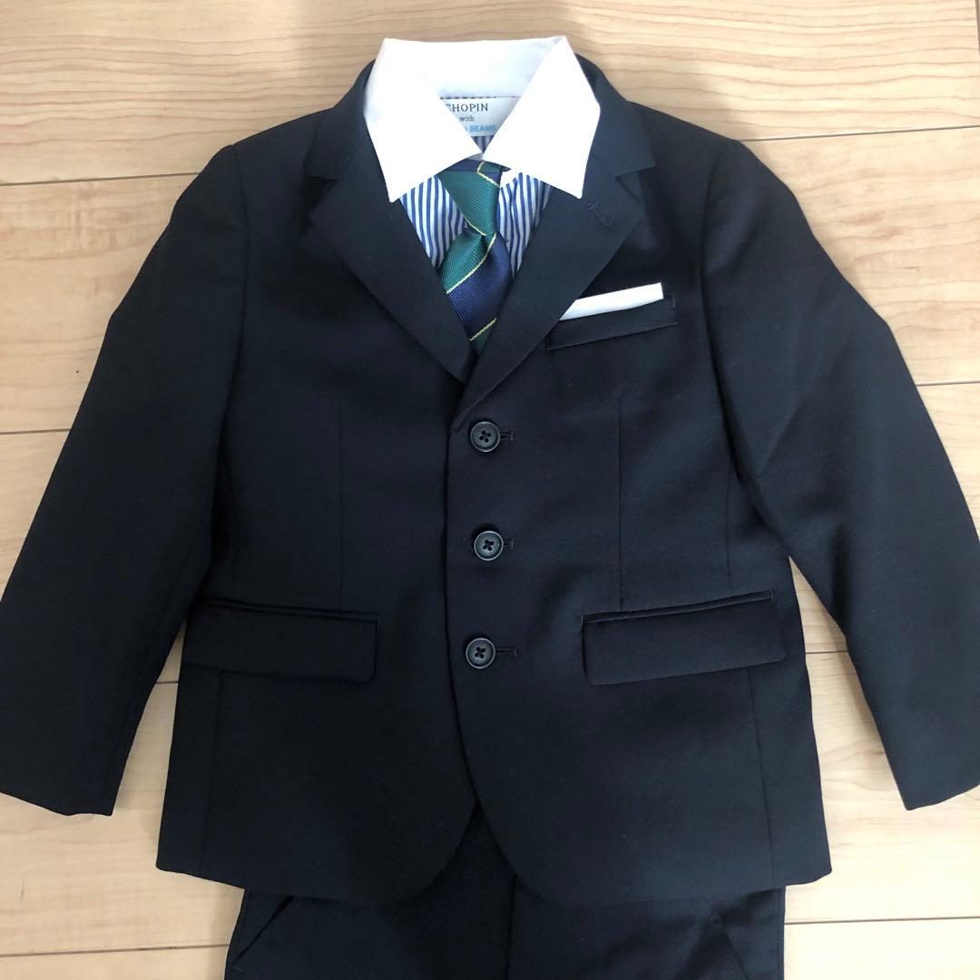 ショパン　こどもビームス　入学式　男の子　スーツ　110cm