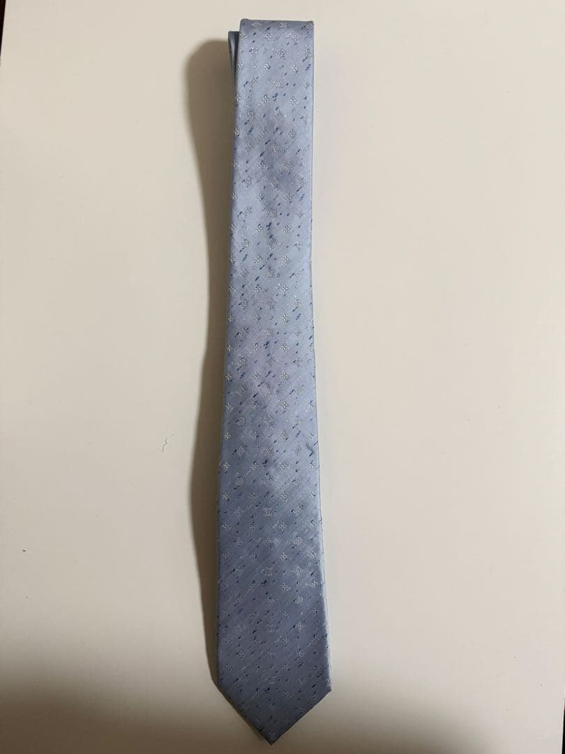 【正規品】LOUIS VUITTON ルイヴィトン ネクタイ 水色