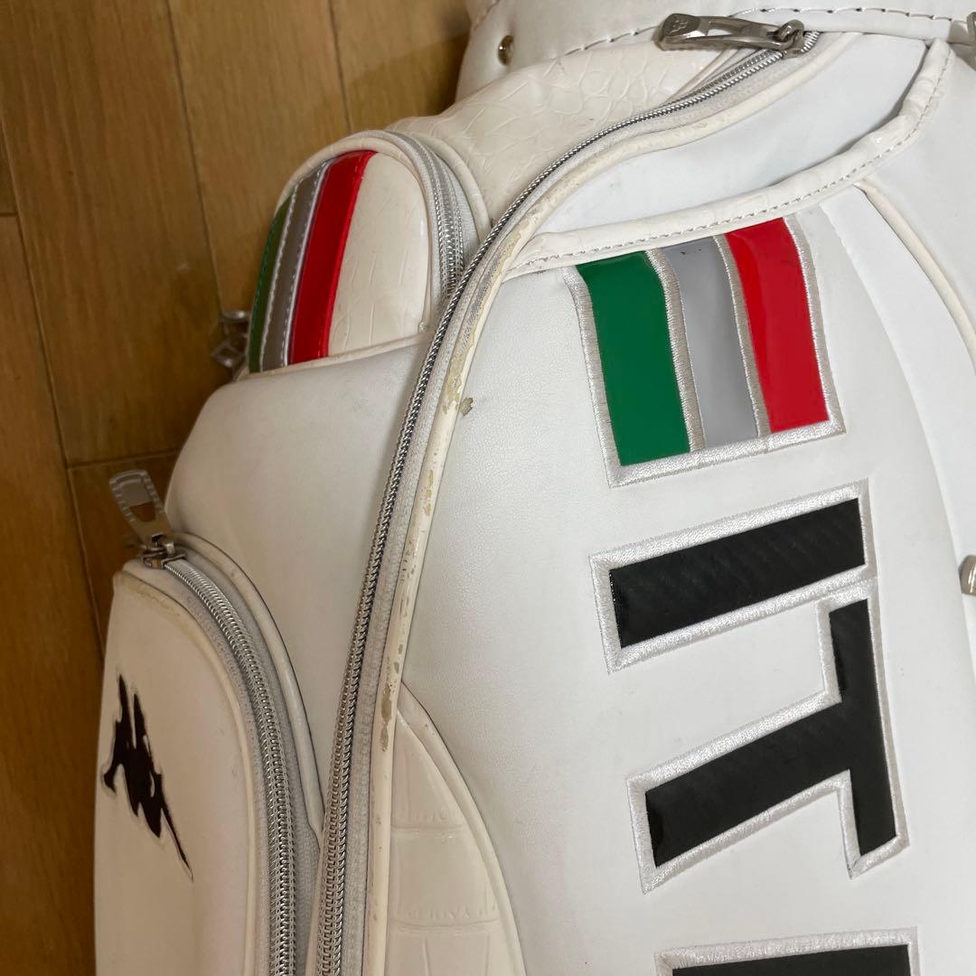 Kappa ゴルフバッグ ホワイト イタリア