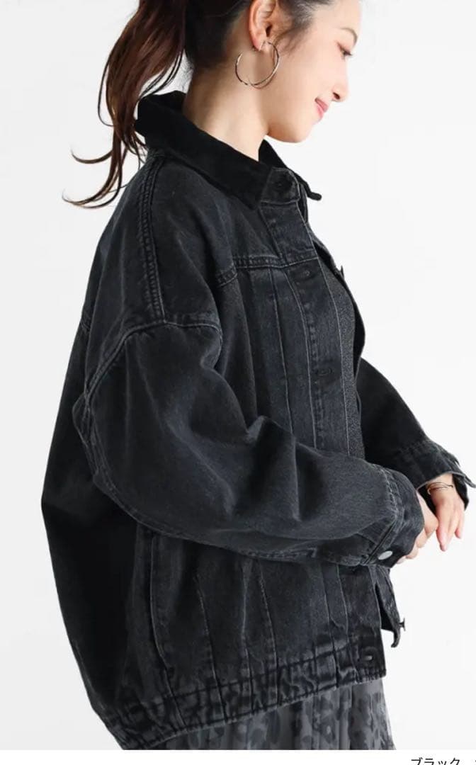 匿名送料込　新品★ヤマダヤ　ヴァン　vin コーデュロイ切替デニムジャケット