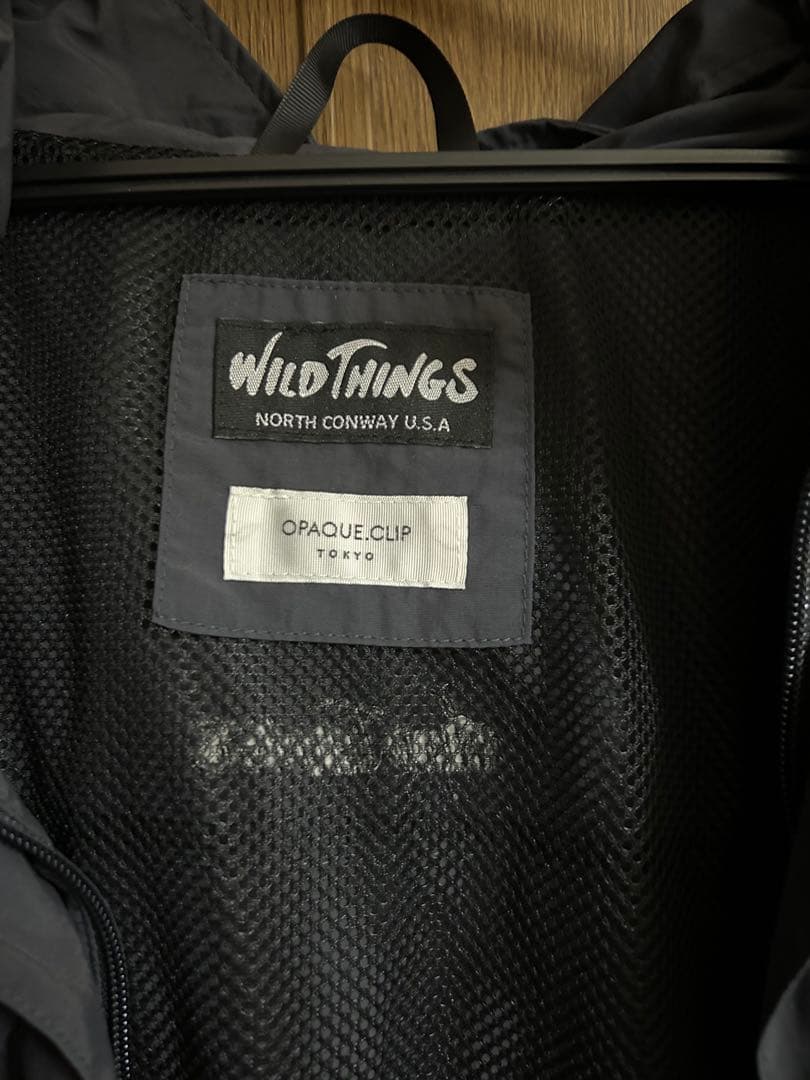 【WILDTHINGS】別注　CHAMONIX　JACKET ガンメタ