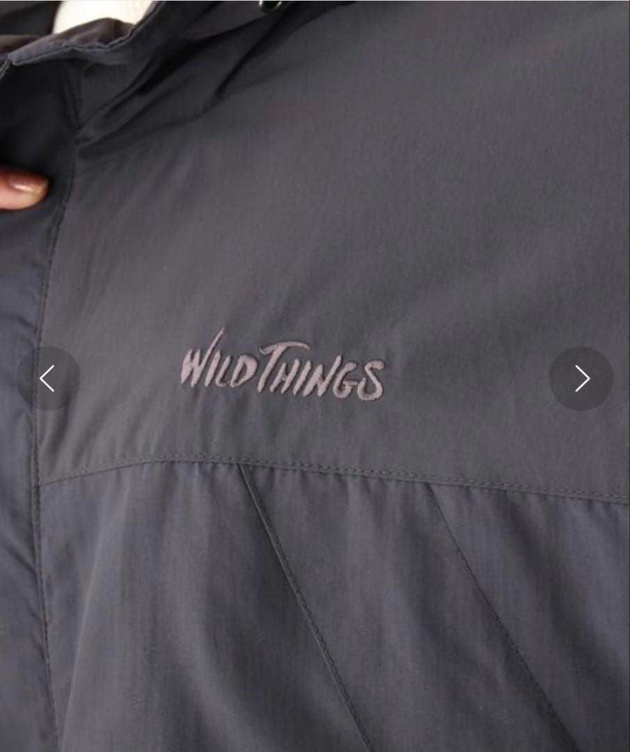 【WILDTHINGS】別注　CHAMONIX　JACKET ガンメタ