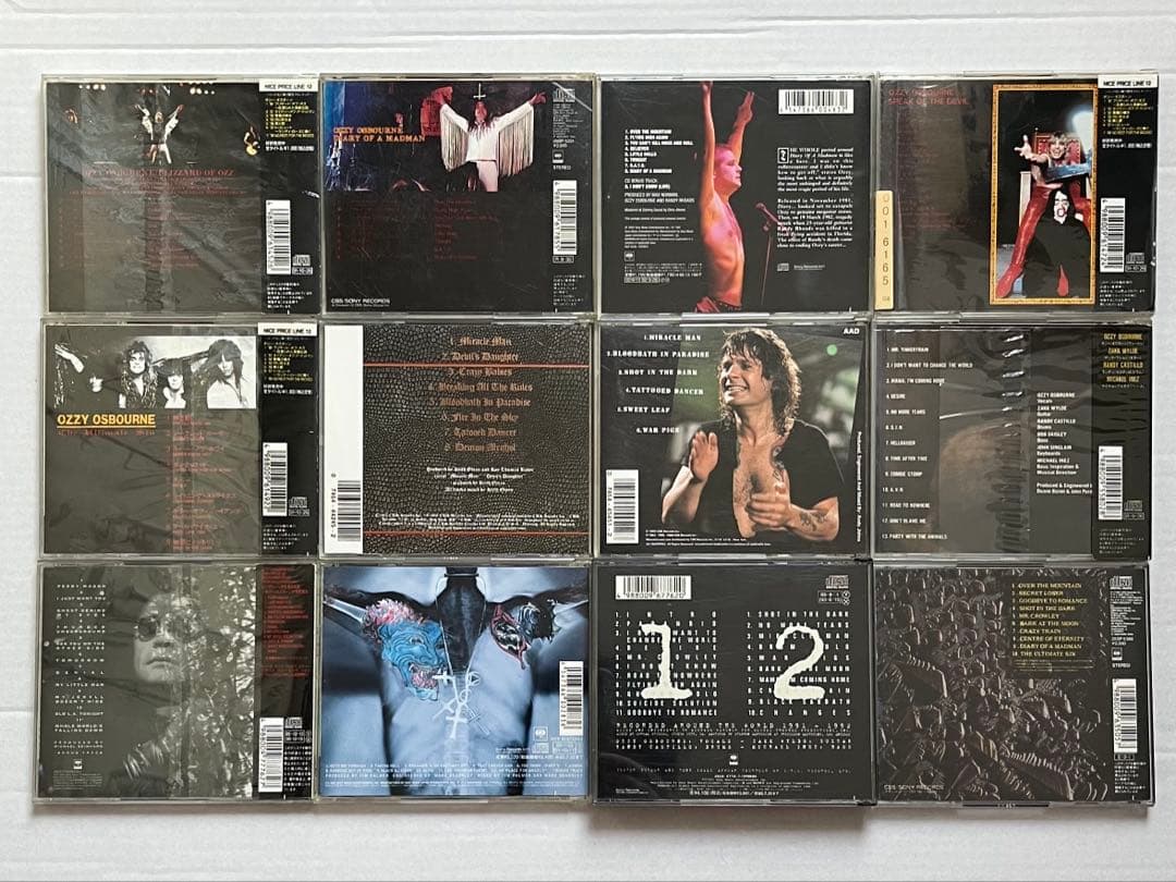 チ*コ様 オジー・オズボーン　CD12枚セット