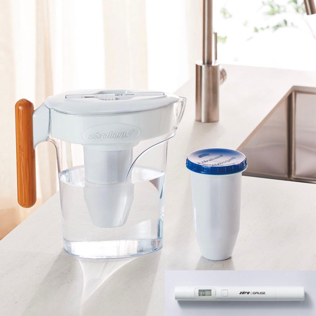 ★ＺＥＲＯピッチャー ６層浄水フィルター搭載 素材の味を引き立てる