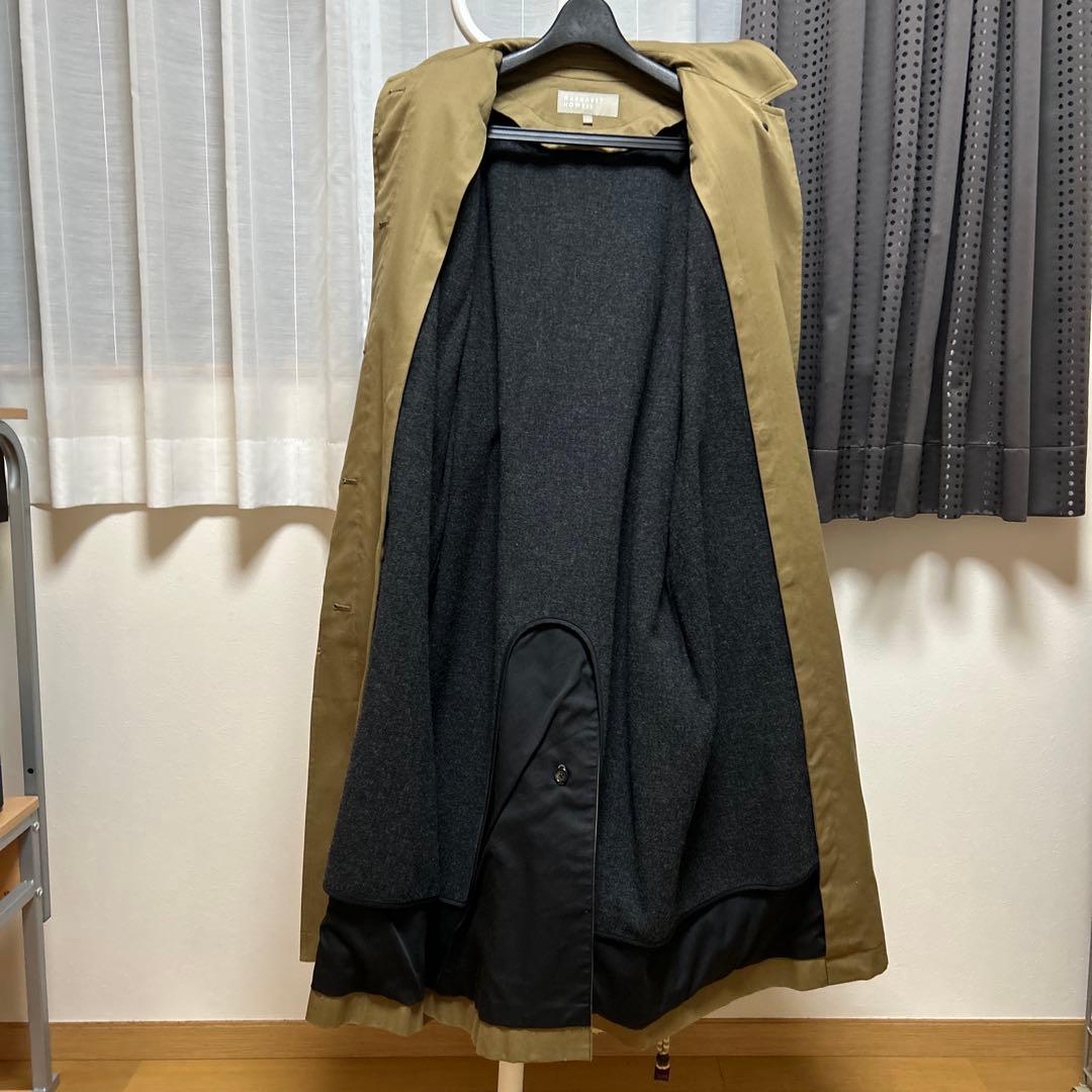 ベージュ トレンチコート ウールライナー付き