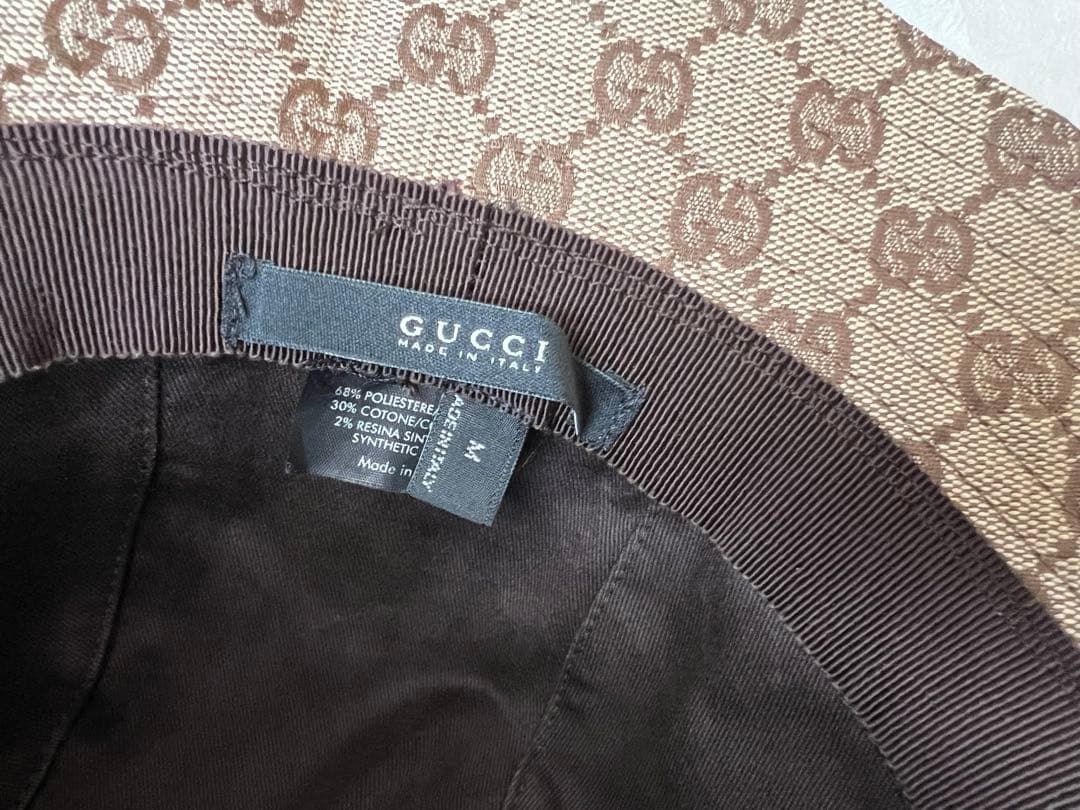 グッチ　GUCCI　バケットハット　Mサイズ