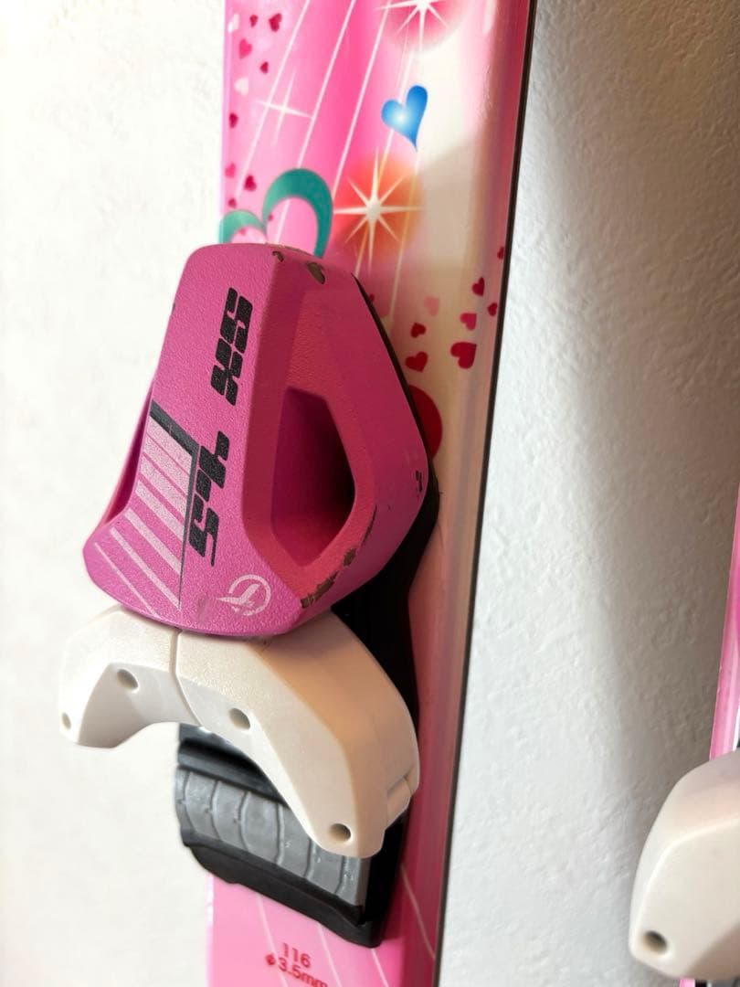 スキー板【110-120】 ブーツ【21.0】　キッズ　4点セット