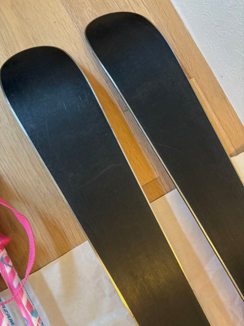 スキー板【110-120】 ブーツ【21.0】　キッズ　4点セット