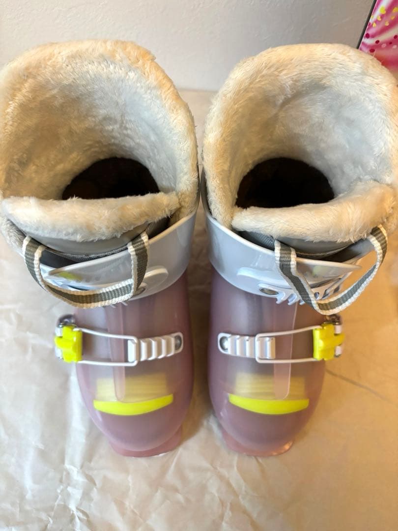 スキー板【110-120】 ブーツ【21.0】　キッズ　4点セット