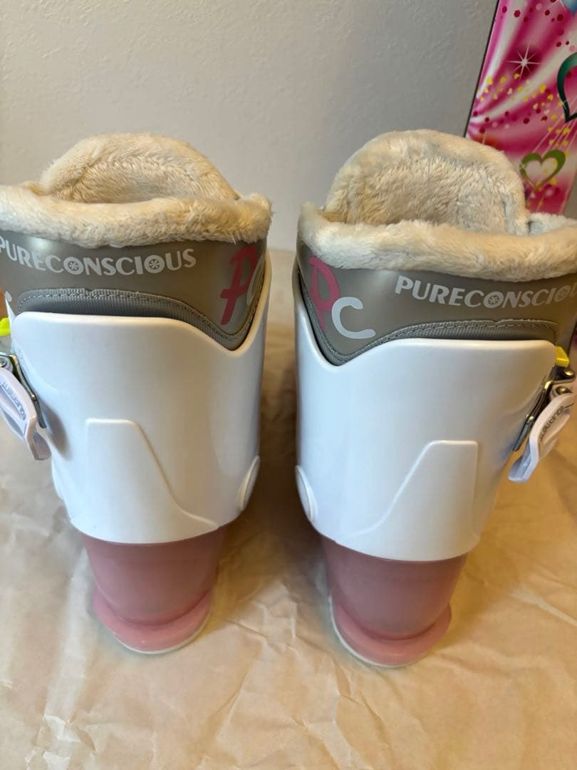 スキー板【110-120】 ブーツ【21.0】　キッズ　4点セット