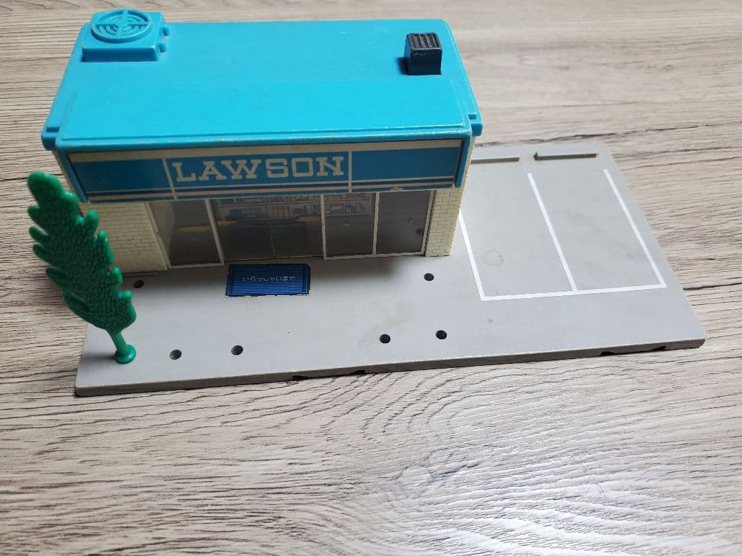 トミカタウン　郵便局　ローソン　ピザーラ　ミニストップ　TIMES　ジャンク品