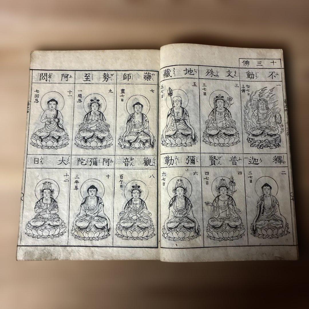 「増補諸宗 仏像図彙 巻之肆」和本 古典籍 仏教美術 明治刷り