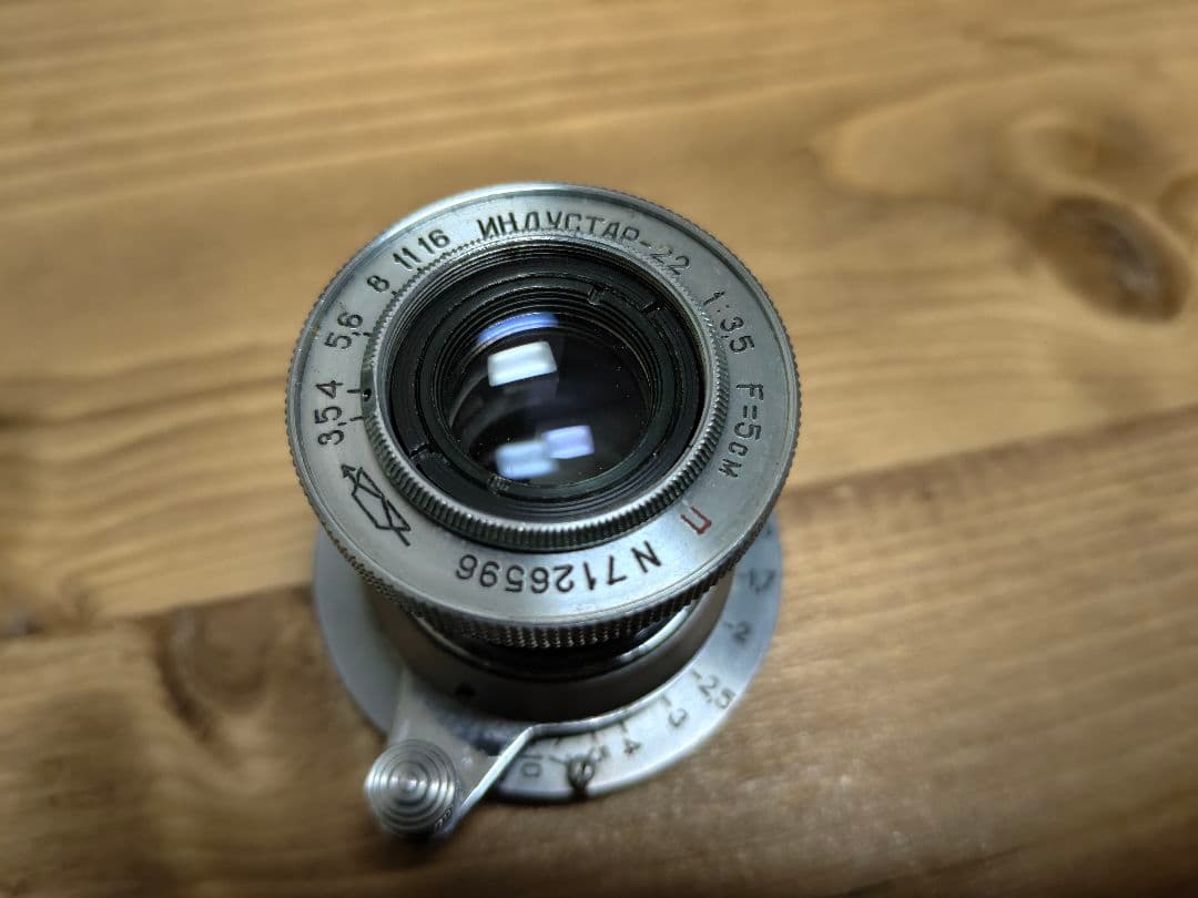 インダスター 22 50mm f3.5 ロシア製