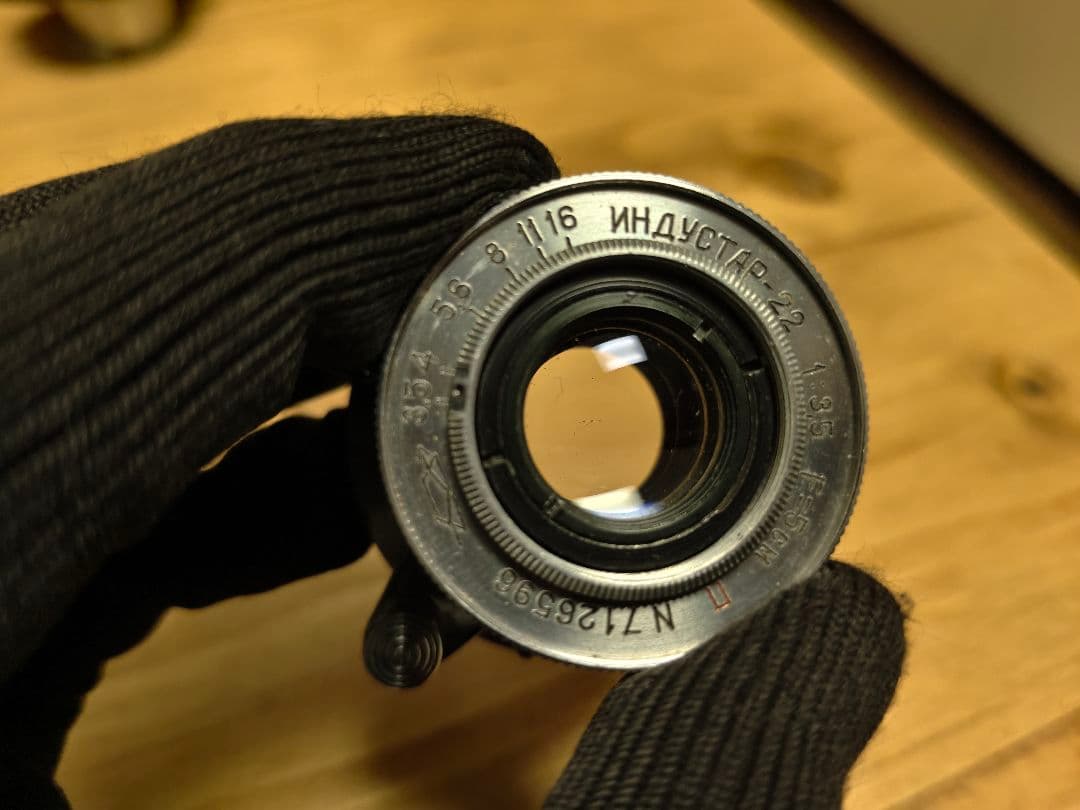 インダスター 22 50mm f3.5 ロシア製